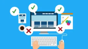 أخطاء تصميم المواقع